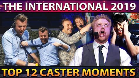 TOP 12 HYPE CASTER Moments of TI9 The .